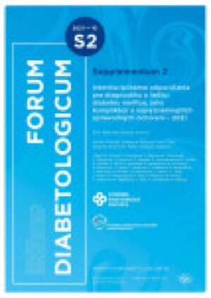 Titulka časopisu Forum Diabetologicum 2/2021, kde sa v článku v prílohe 2 Racionálna výživa a jej význam dočitate o NFI protokole.